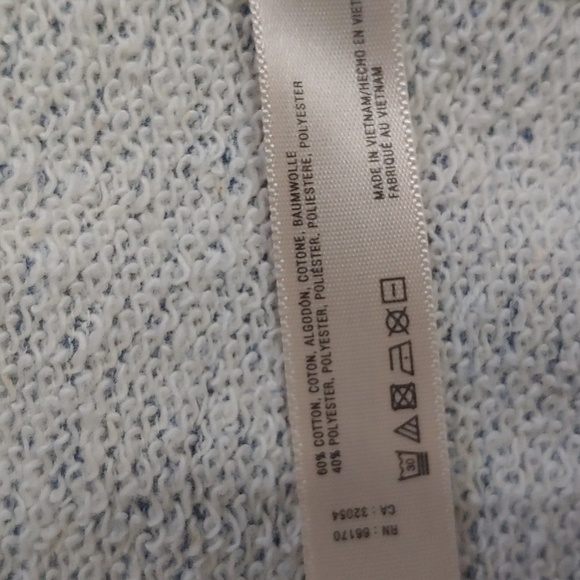 ANTHROPOLOGIE SATURDAY SUNDAY TERRYCLOTH JACKET TOP - Picture 6 of 8